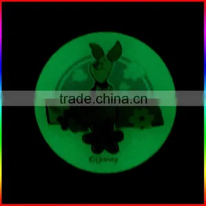 Custom Bunny Glow in the Dark Epoxy Sticker thumbnail-2