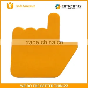 Onzing Good Quality Hand Shape Sticky Notes Memo Pad thumbnail-2