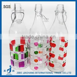 1000ml Hand Painted Glass Water Storage Tanks thumbnail-1