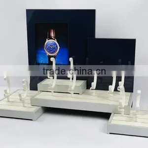 Exquisite Custom MDF Wooden Display Showcase for Watches thumbnail-1