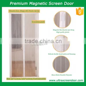 Mosquito Preventing Magnetic Door Mesh Screen thumbnail-2