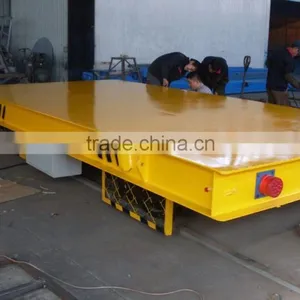 KPX 50t Loading Railway Trolley With Platform Table thumbnail-1