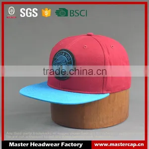 Custom 100% Cotton Twill 6-panel Snapback Cap With Woven Label thumbnail-1
