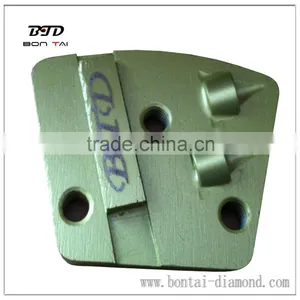PCD Diamond Grinding Pads - 2pcs 1/3 Round PCD & 1 Bar Diamond Segment thumbnail-3