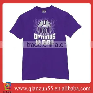 Free Style Plain Purple T-shirts thumbnail-1