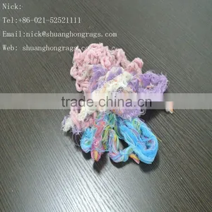 Colorful Industrial Oil Cleaning Cotton Waste thumbnail-1