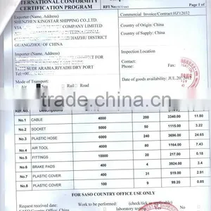 Tonghua Import/Export Customs Electronics and Certificate of Origin thumbnail-2
