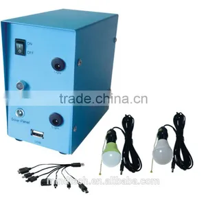 12V 5w Solar Panel Home Lighting System and Solar Lighting Kit With Led Light thumbnail-5