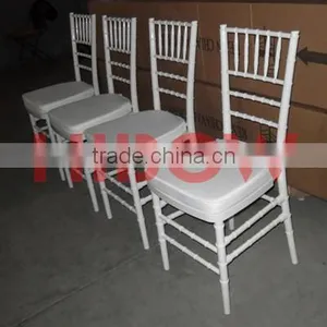White Chiavari Resin Chair for Weddin Party Rental thumbnail-1