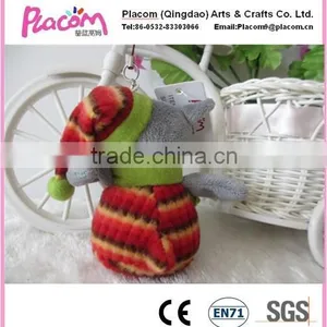 2015 New High Quality Plush Owl Keychain Hot Selling thumbnail-2