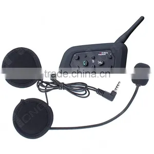 SZwinzon V6 1200M Motorcycle Helmet Bluetooth Intercom/Interphone Headset Connects Upto 6 Riders thumbnail-1