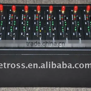 GSM/GPRS 8 Ports Sms Modem Pool, to Send Sms in Bulk,wavecome Q2403A Module, RS232 Interface, Dual Band(900/1800mhz) thumbnail-1