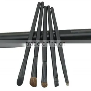 Newest 5pcs Colorful Makeup Brush Set With Metal Case Packing,stock With Free Sample thumbnail-6