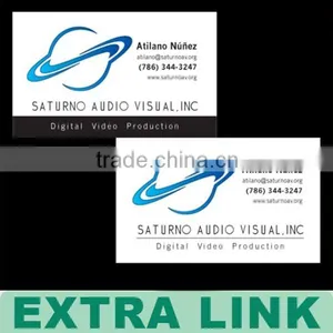 Extra Link Custom Special Paper Name Card/business Card Printing thumbnail-2