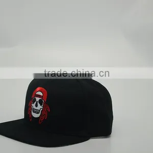 New Arrival Custom 3D Embroidery Flexfit Snapback Cap thumbnail-3