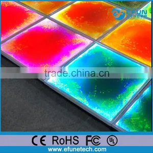 Rechargeable Portable Led Dance Floor,colorful Liquid Decorative Tile thumbnail-1