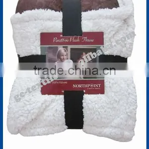 Double-Ply Luxury Super Soft Printed Plush Throw thumbnail-1