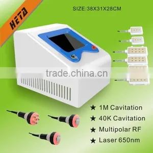 Guangzhou HETA Portable New Radiofrequency Cavitation Weight Loss Beauty Salon Device thumbnail-1