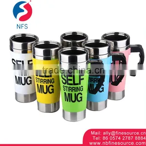 350ML Stainless Promotional Travel Coffee Custom Coffee Self Stirring Mug thumbnail-1