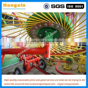 High Performance Finger Rotary Hay Rake/3 Point Hitch Hay Rake Machine on Tractor thumbnail-3