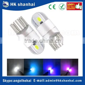 Low Compeitive Price Car 3030 2smd Super Bright White Light LED DC12V 2W 150lm Car T10 Led Side Marker Light Lamp Bulb thumbnail-1