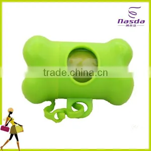 Eco-friendly Poop Bag With Bone Holder for Cleaning thumbnail-1