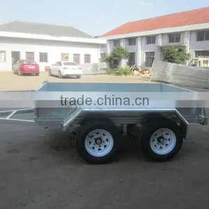 2015 2480x1280mm Box Tandem Trailer thumbnail-1