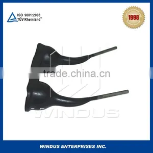 Double Tine Harvester Rubber Rake Teeth Mower or Beans Harvester Rubber Rake thumbnail-6