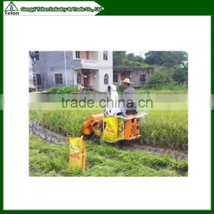 Half-feed Self-walking Mini Reaper Binder-mini Rice Combine Harvester thumbnail-1