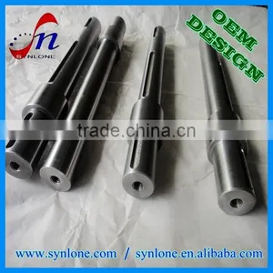 Custom Metal Fabrication Stainless Steel Machining Motor Shaft by Micro Machining thumbnail-3