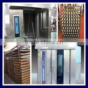 Industrial Usage 32 Trays Gas Rotary Oven, 32 Trays Rotary Rack Oven With Best Service thumbnail-3