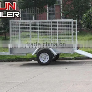 Fully Welded Cage Trailer With Ramp (8x5'/ADR/Hot Dip Gal) 2017 thumbnail-4