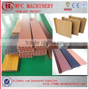 WPC Timber Decking Machine/WPC Decking Machine thumbnail-1