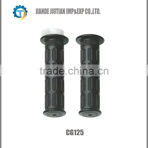 Black Color Motorcycle Handle Bar Grip With High Quality Number 01 thumbnail-1