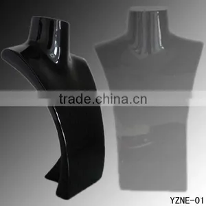 New Fashion Jewelry Necklaces Mannequin, Fiberglass Mannequin Bust for Necklace Display thumbnail-2