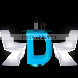 Light up Outdoor Table/ Illuminated Round Table/ Color Changing Led Table thumbnail-6