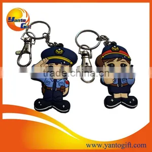 2014 Custom Design PVC Rubber Keychain thumbnail-1