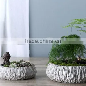 2017 Decorative Flower Pot Glass Outdoor Small Smart Flower Pot thumbnail-2