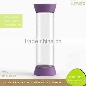 Custom Glass Fruit Juice / Tea Water Bottle Infuser thumbnail-3