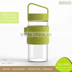 Clear Glass Wholesale Drinking Water Bottles thumbnail-1