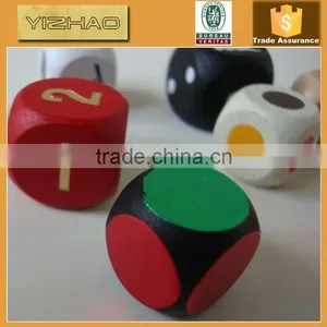 Wholesale Colorful Wooden Custom Dice,Wooden Dice (YZ-WD1002014) thumbnail-3