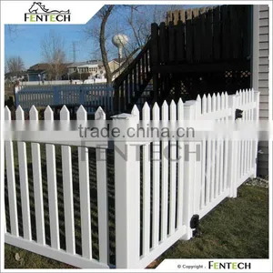 New Design High Quality Plastic/PVC/Vinyl/Wpc Picket Fence thumbnail-2
