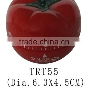 Plastic Tomato Shape Countdown Mechanical Timer thumbnail-1