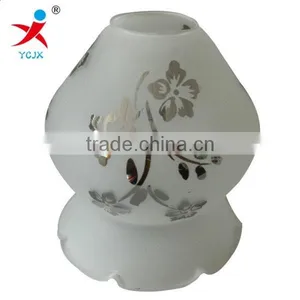 Spot Sales of Industrial Glass Lamp Shade/chrome Stick Flower Glass Lamp Shade thumbnail-1