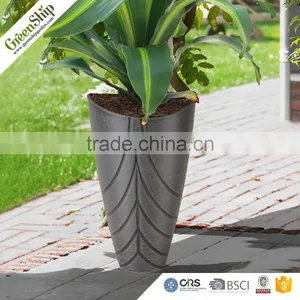 Plastic Materials And Hot Selling Style Decorative Garden Planter From GreenShip thumbnail-1