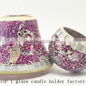 Glass Candlestick Holders Wholesale Wedding Candles thumbnail-1