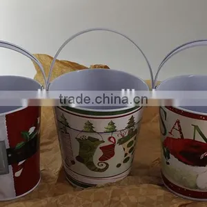 New Product Factory Directly Sales for Gift Ice Metal Tin Wine Buckets for Kids thumbnail-3
