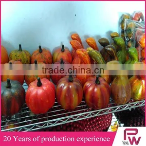 Harvest Festival Decorations Small Plastic Pumpkins for Event Decor thumbnail-4