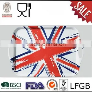 New Design Melamine Serving Tray,rectangular Custom Printing Melamine Tray thumbnail-1