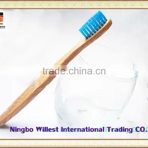 Natural Bamboo Toothbrush for Children Oral Hygiene, Home or Hotel Use Toothbrush thumbnail-5
